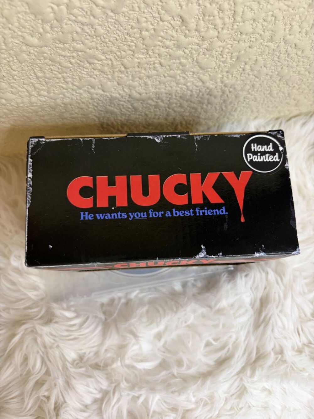Chucky Tiffany Ceramic Salt Pepper Shaker Set Halloween Horror Silver Buffalo NW - Picture 5 of 5